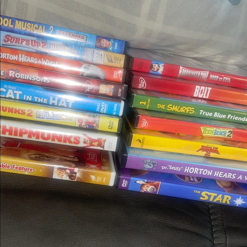Collection of used DVDs - total of 15- see pics.